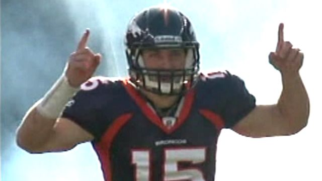 Tebow Delivers on Promise