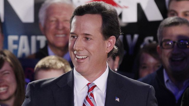 Santorum Nearly Wins Iowa Despite Shoestring Budget