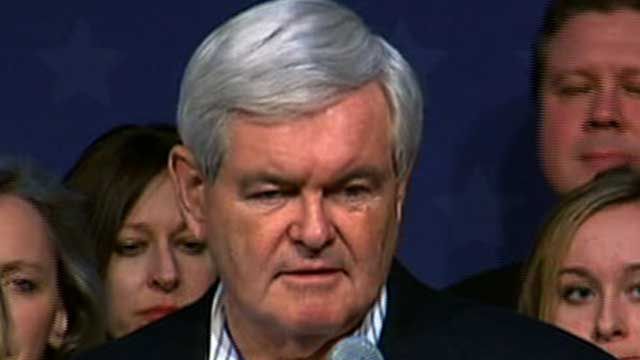 Gingrich Reacts to Iowa