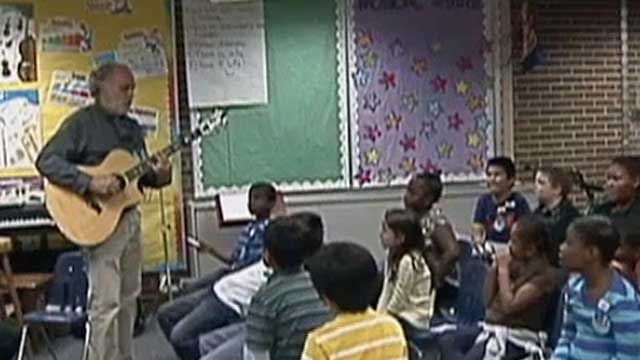 8-Year-Old Students Sing 'Occupy' Song