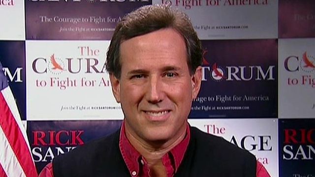 Rick Santorum Enters the No Spin Zone