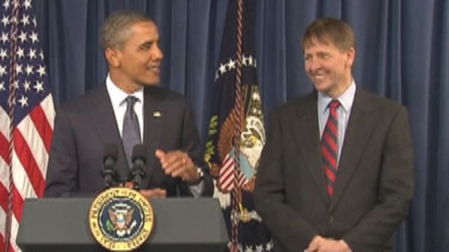 Obama Makes A Joke About Cordray Appointment