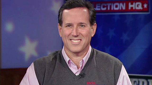 Rick Santorum: I'm Running to Win