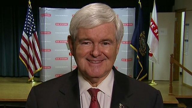 Gingrich Defends Negative Turn in New Hampshire