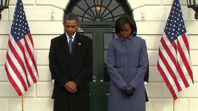 President Obama Leads Nation in Moment of Silence