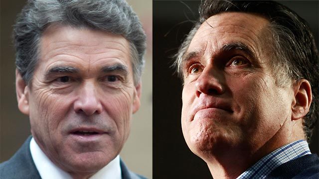Perry Attacks Mitt Romney’s Pink Slips