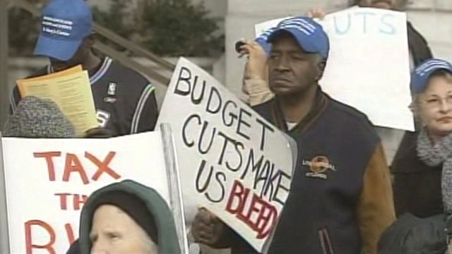 Californians Gather to Protest Proposed Budget Cuts