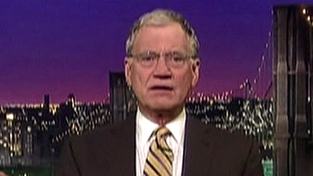 David Letterman Mocks Hillary Clinton