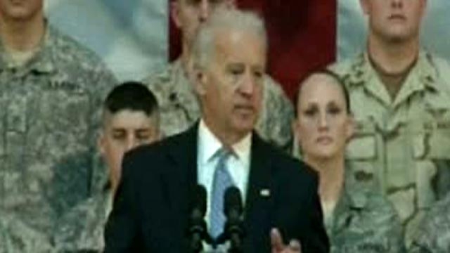 Biden Makes Unannounced Stop in Iraq