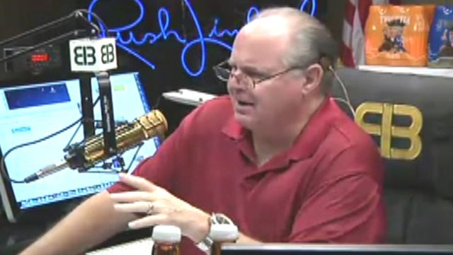 Limbaugh on Obama's 'government consolidation' initiative