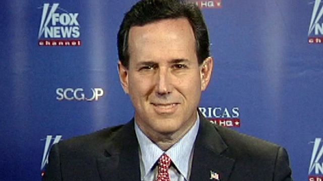 Rick Santorum on key endorsement