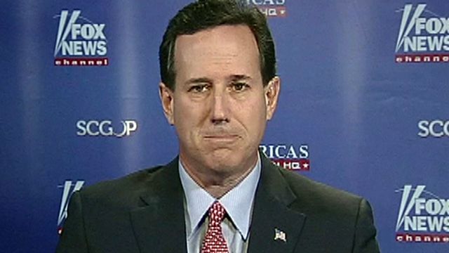 Chirs Wallace Speaks With Santorum