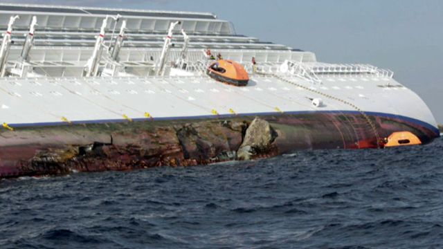 Passenger describes 'complete chaos' on sunken cruise ship