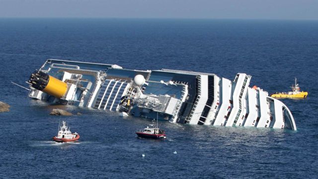 Impact of Italian disaster on cruise industry