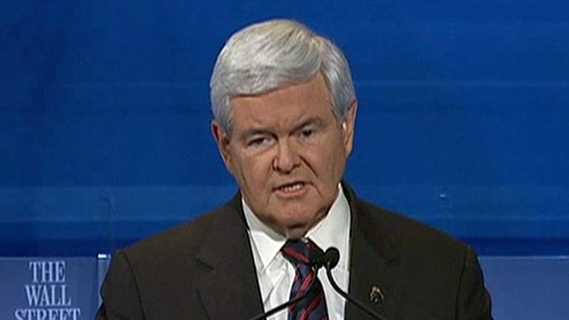 Did Gingrich score at debate?
