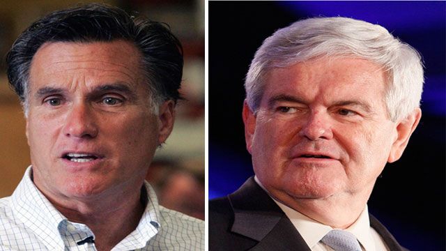 Gingrich within 'striking distance' of Romney?