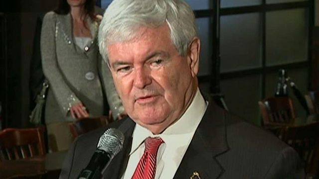 Gingrich calls for Santorum, Perry to leave race