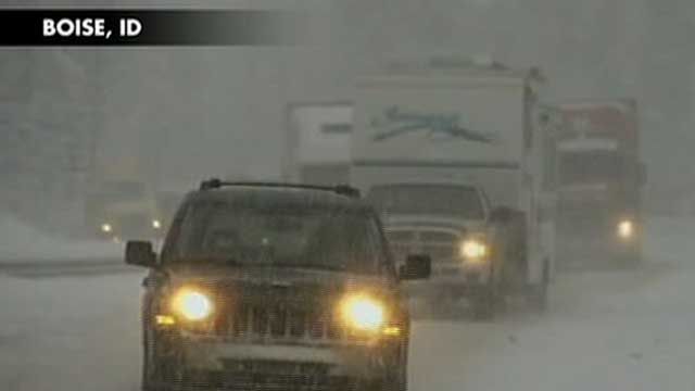 Massive Snowstorm Hits Idaho