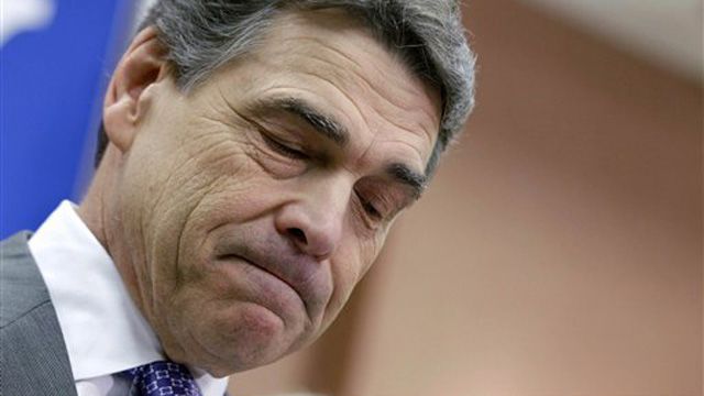 Perry quits but leaves something behind