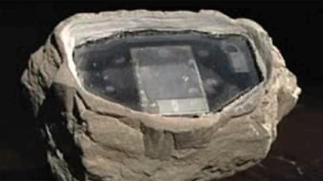 Fake rock used to spy on Russia