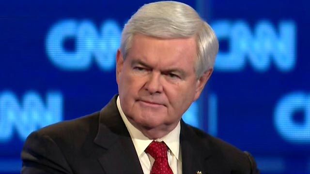 Gingrich's handling of the media