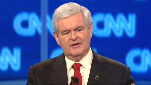 Newt Comes Out Swinging