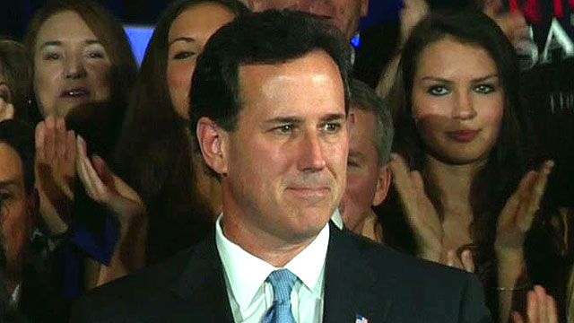 Santorum: 'It's a wide open race'