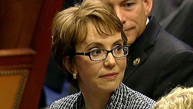 Rep. Gabby Giffords saluted on House Floor