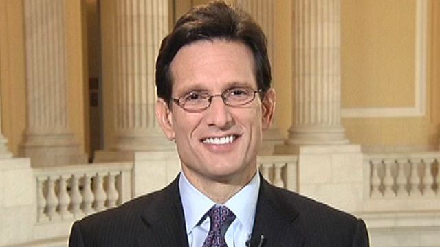 Rep. Eric Cantor on State of the Union address