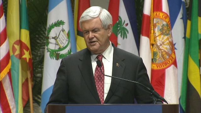 Gingrich on Latin American Policy