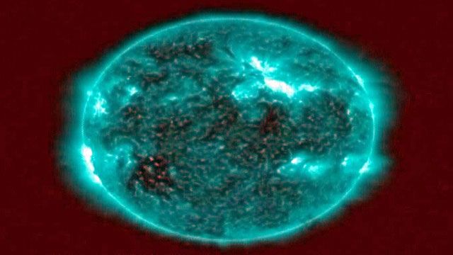 Solar storm collides with Earth's magnetic field