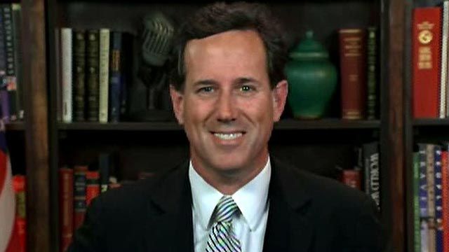Santorum: 'Not getting out of this race'