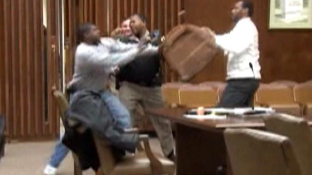 Courtroom Chaos Caught on Tape