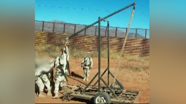45 Pounds of Pot Catapulted Over Border