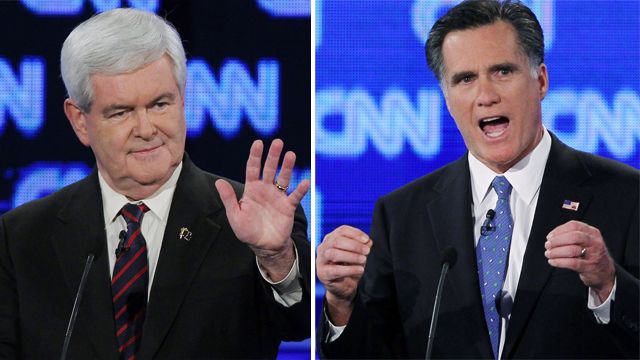 Romney, Gingrich turn up the heat in Florida