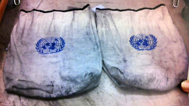 How did 35 pounds of cocaine end up at the UN?