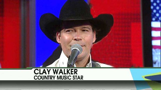 Clay Walker on 'Fox and Friends'