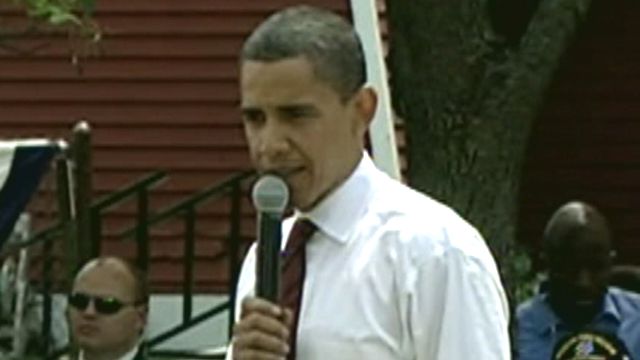 Campaign flashback: Obama calls Bush policies 'unpatriotic'