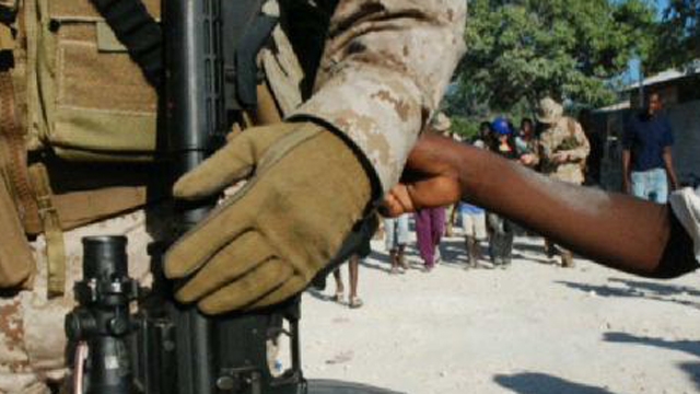 U.S. Troops Help Rebuild Haiti
