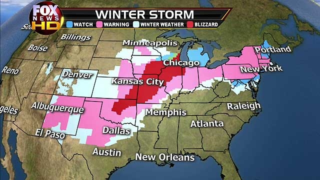  Midwest Readies for Monster Storm