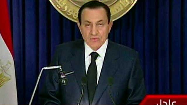 McCain Reacts to Mubarak's Exit Plan