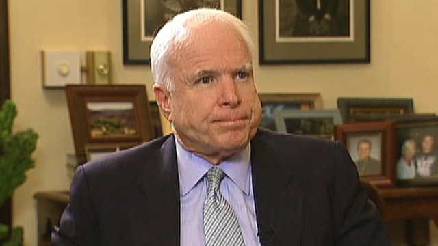McCain on Egypt and Dismantling 'Obamacare' Piece-By-Piece