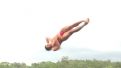 Extreme cliff divers take the plunge