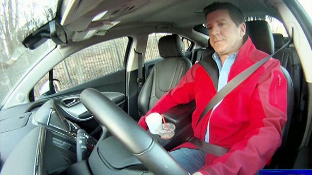 Eric Bolling test drives Chevy Volt