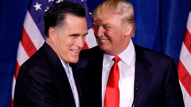 Trump: Romney can beat Obama
