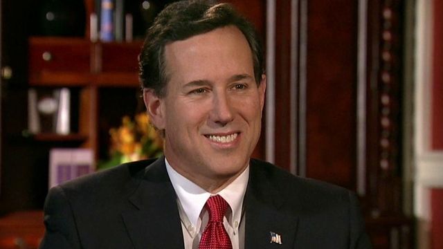 Santorum: The race will move in our direction