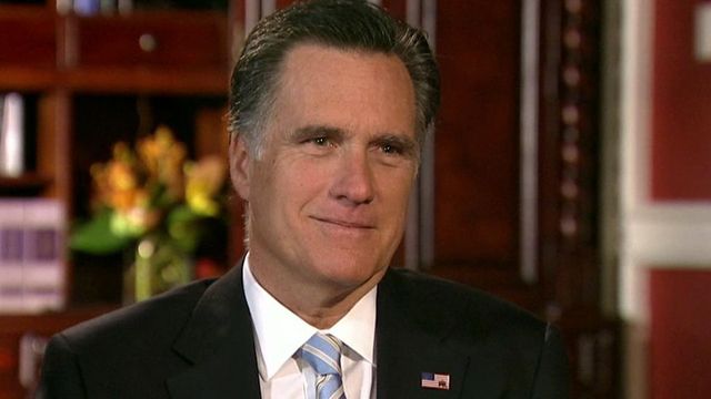 Mitt Romney talks foreign policy