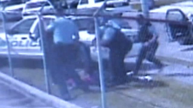 Disturbing Video of Burglary Suspect Beating
