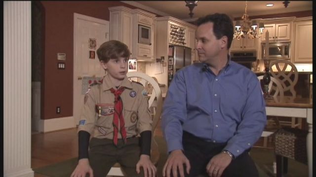 Georgia Boy Scout Saves Dad