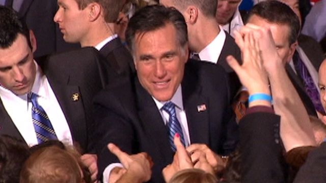 Mitt Romney wins Nevada caucus